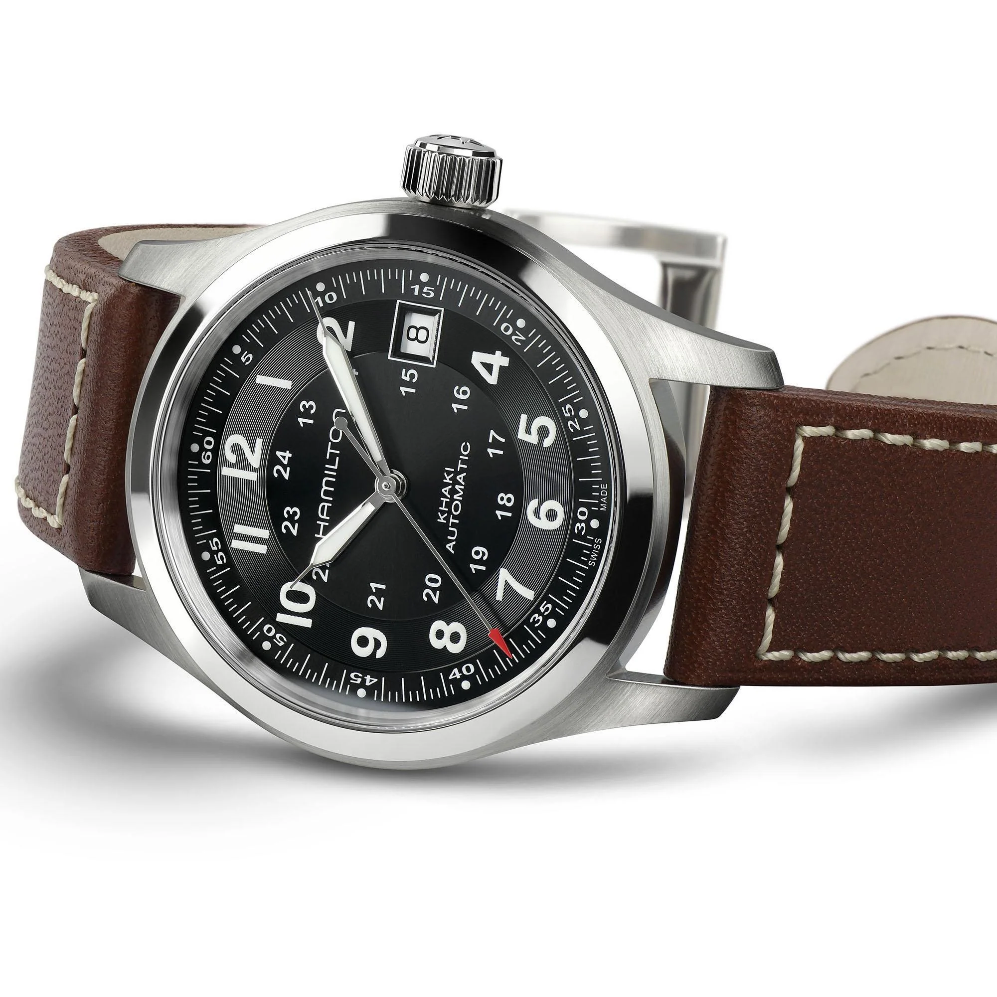 HAMILTON - Khaki Field Auto 38mm | H70455533 - Image 3