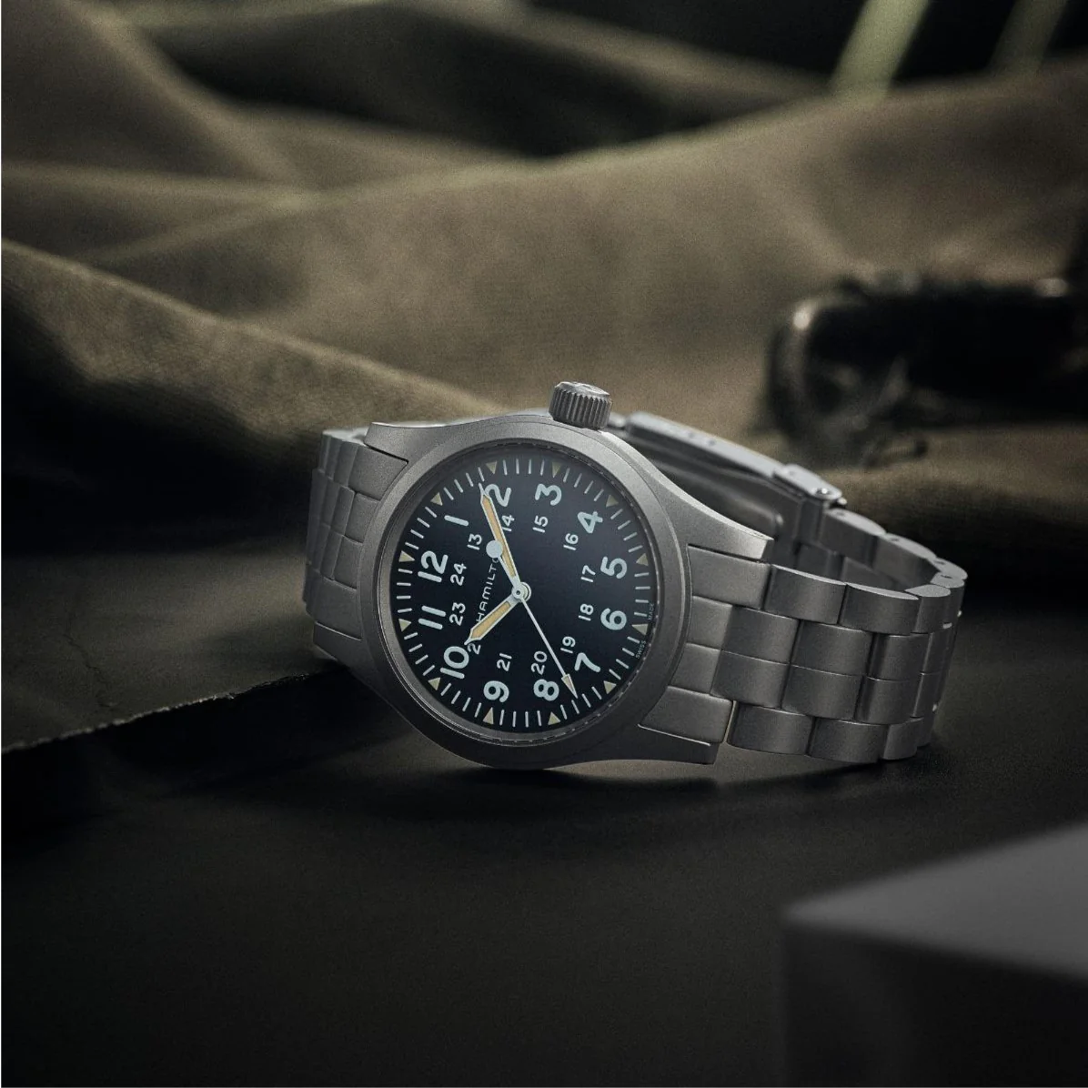 HAMILTON - Khaki Field Mechanical 38 | H69439131 - Image 4