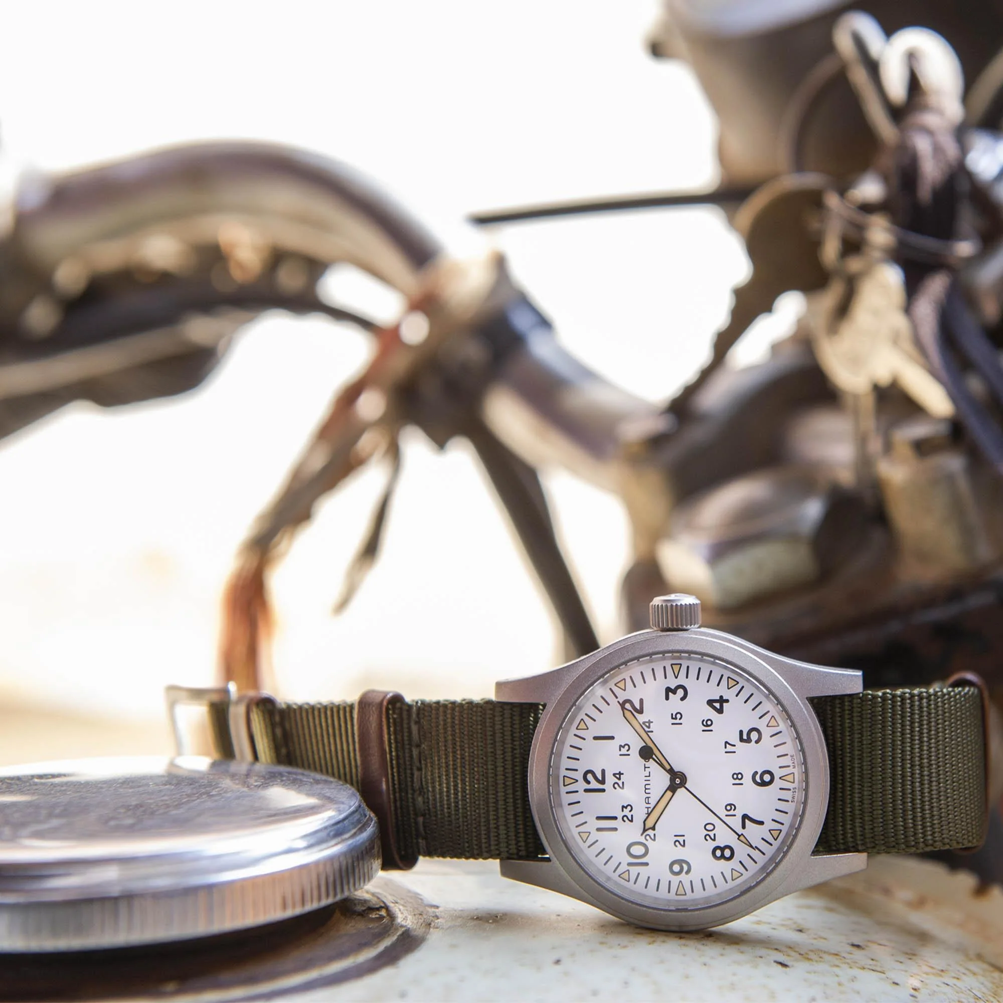 HAMILTON - Khaki Field Mechanical 38 | H69439411 - Image 6