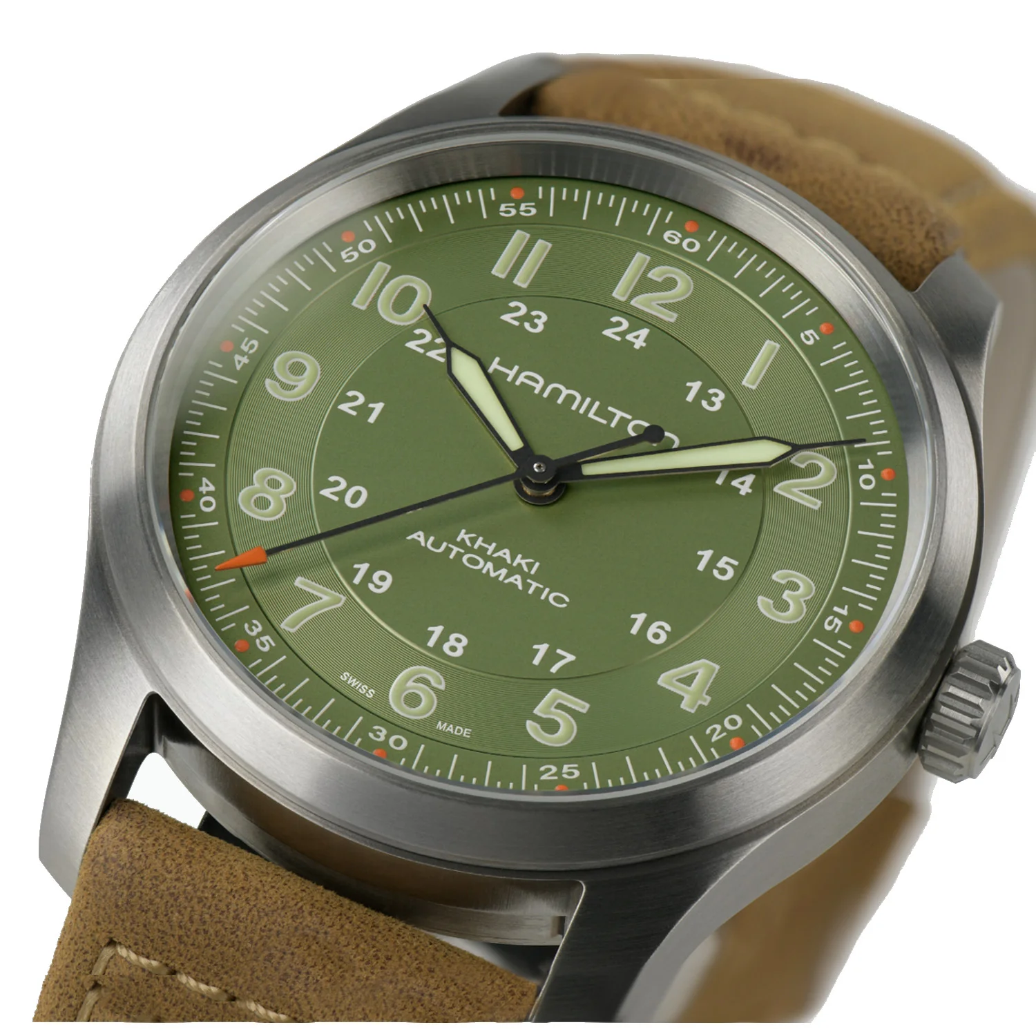 HAMILTON - Khaki Field Titanium Auto 38mm | H70205860 - Image 4