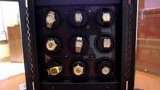 Orbita - Avanti 9 Watch Winder | Macassar/Carbon - Image 8