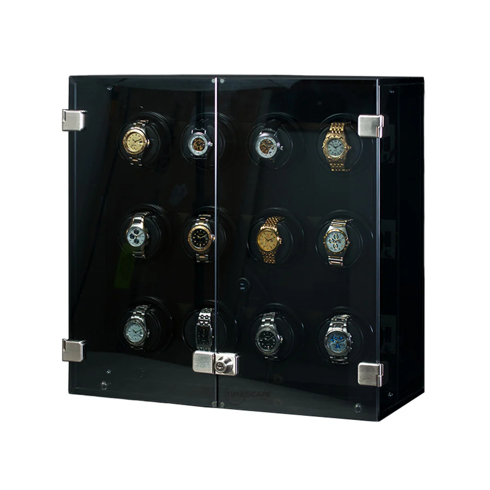 ORBITA - Milano 12 Watch Winder | Smoked Acrylic - Image 3