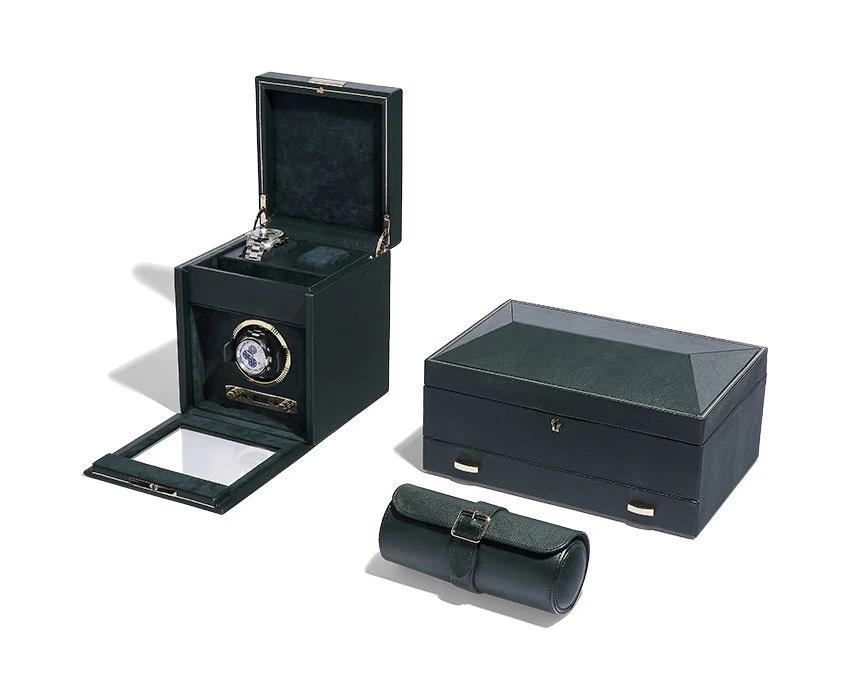 Wolf - British Racing 10-Unit Watch Box w Storage | 792841 - Image 8