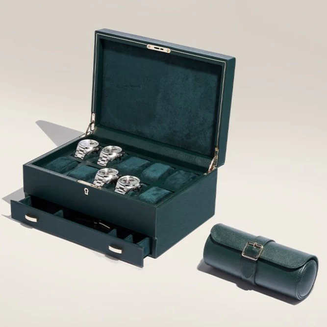 Wolf - British Racing 10-Unit Watch Box w Storage | 792841 - Image 9