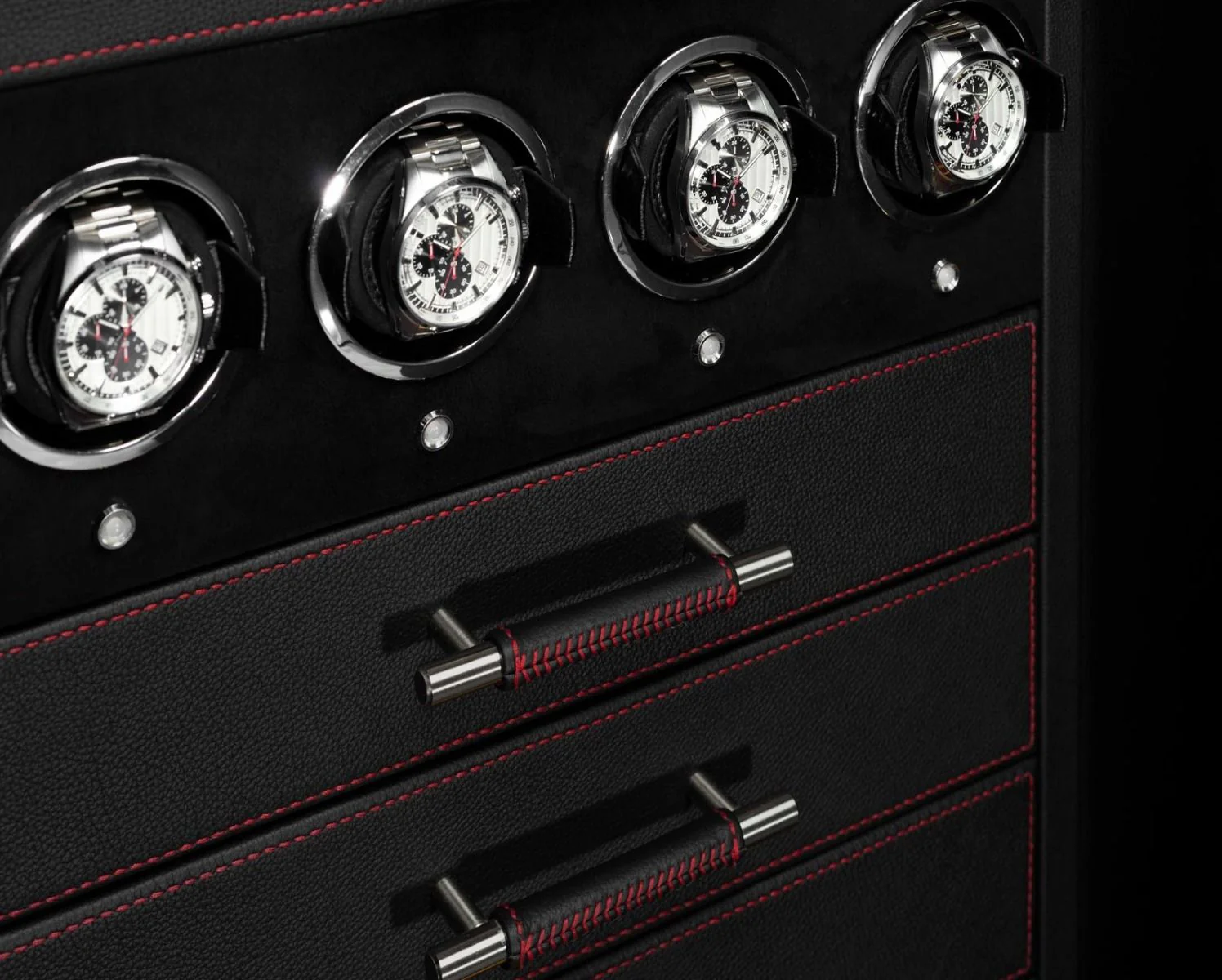 Wolf - Churchill 16-Unit Watch Winder Safe | 481603 - Image 6