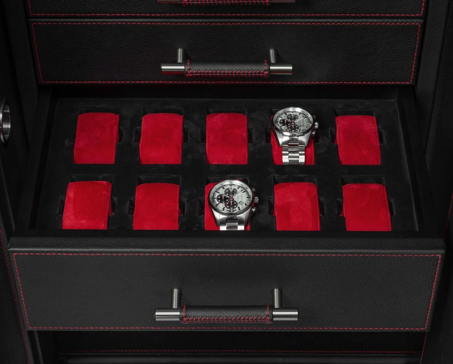 Wolf - Churchill 16-Unit Watch Winder Safe | 481603 - Image 7