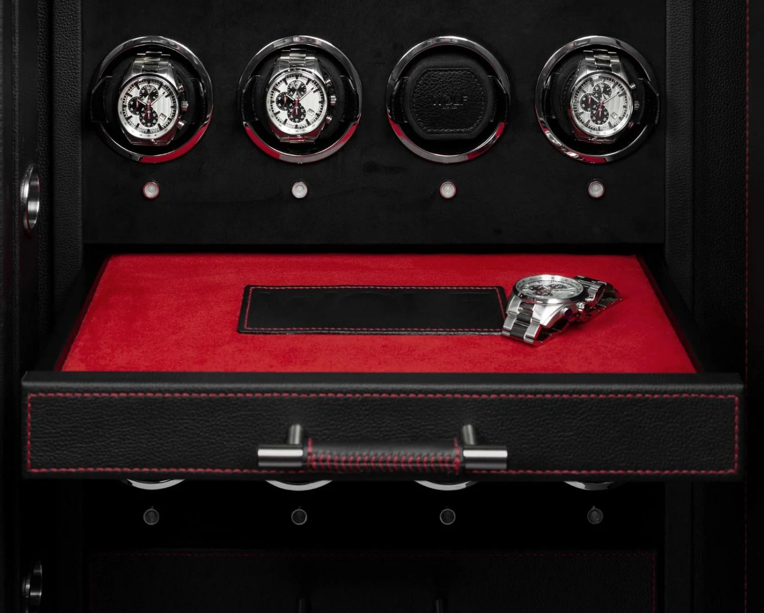 Wolf - Churchill 16-Unit Watch Winder Safe | 481603 - Image 9